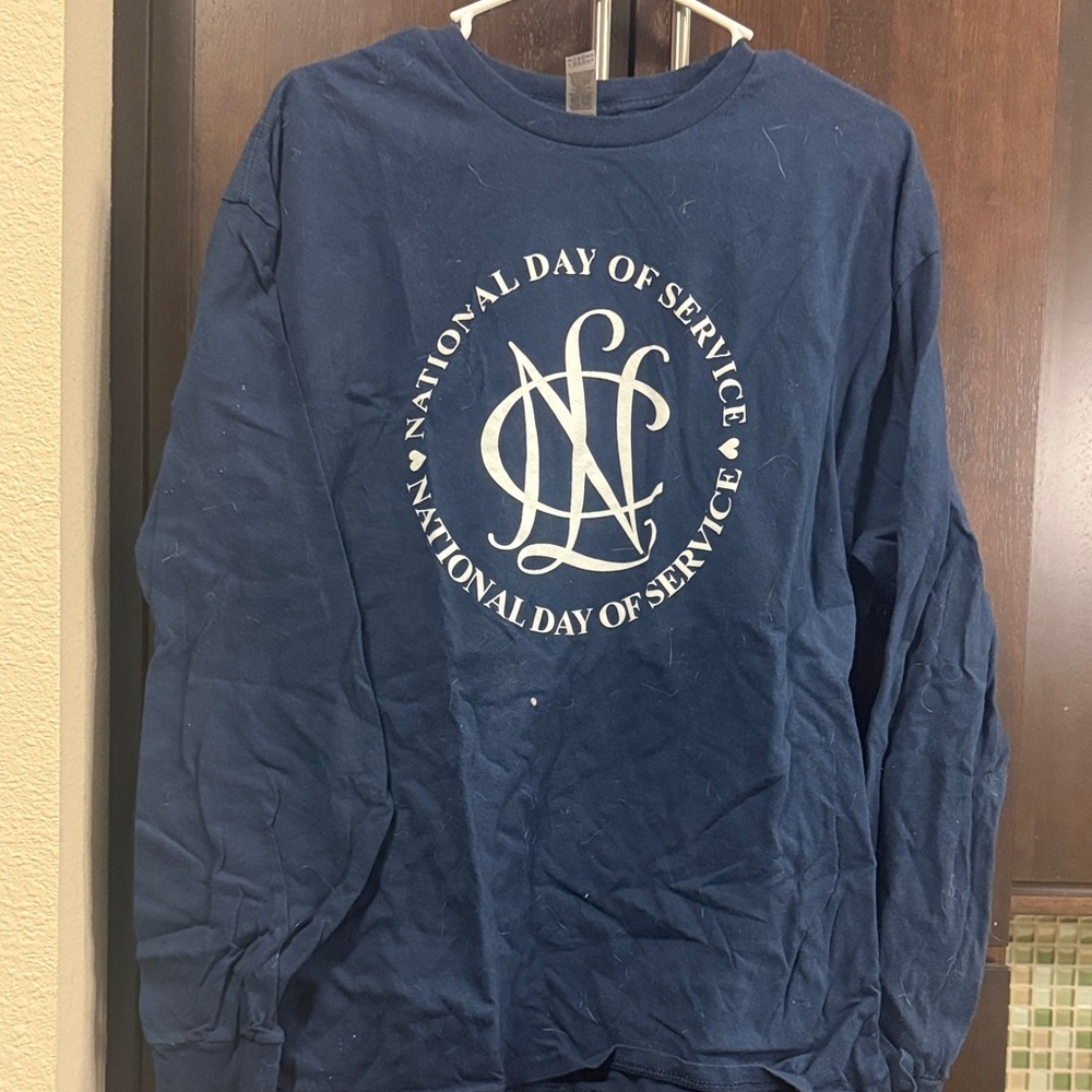 National Charity League Gildan Navy Blue Long Sleeve Shirt